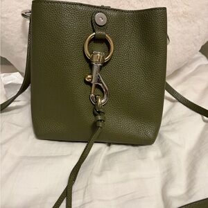 Rebecca Minkoff Olive Green Crossbody Bag